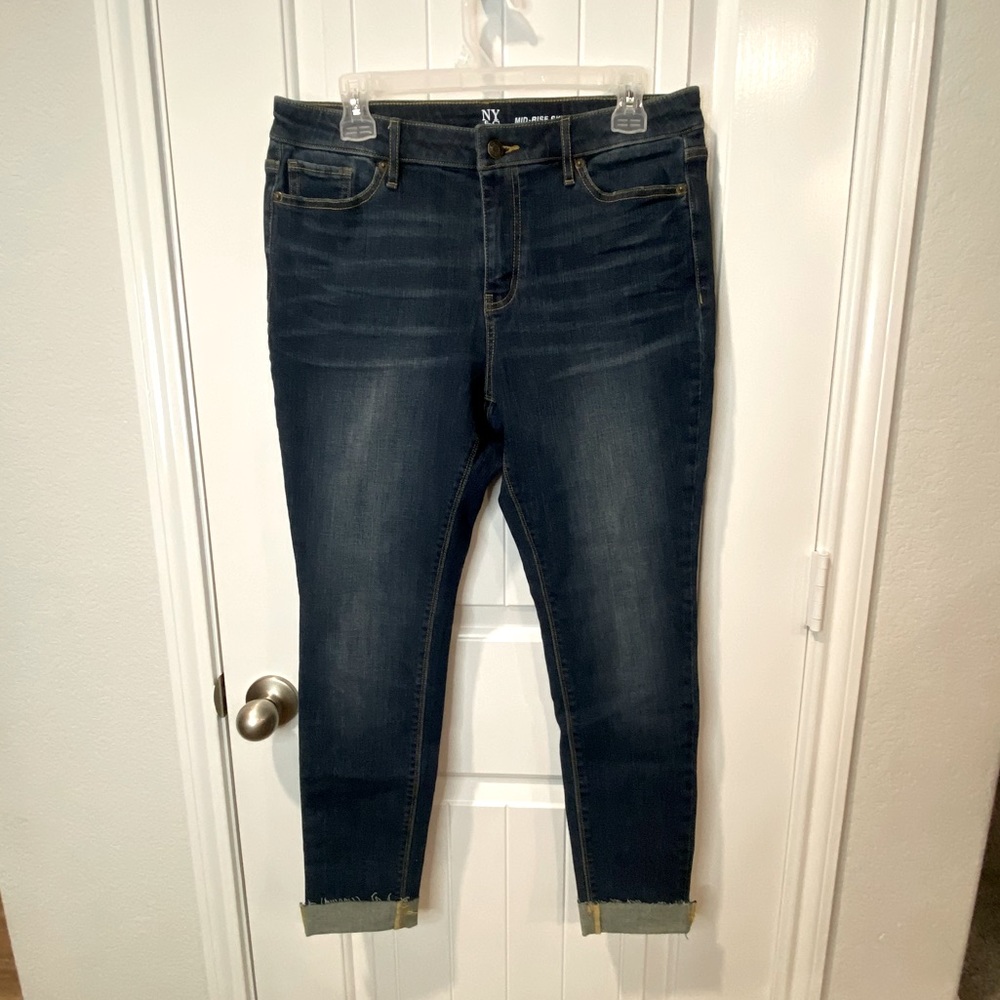 New York & Co. Jeans Mid-Rise Skinny